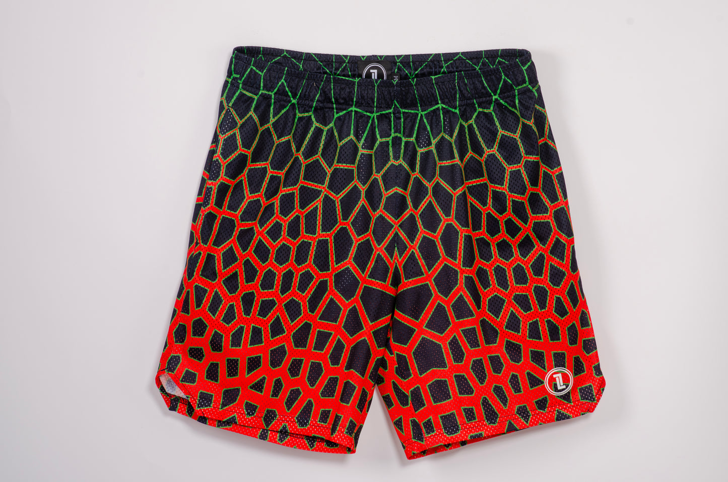 TCOOL MESH - LINEA DRAGON-GREEN/ORANGE
