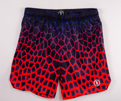 TCOOL MESH - LINEA DRAGON-BLUE/RED