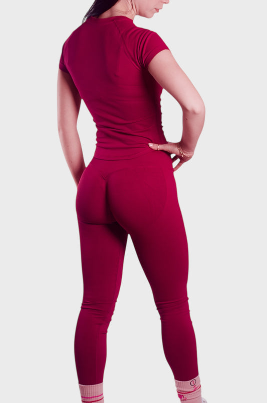 TCOOL STRUCTURE CERRY (LEGGINGS)