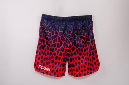 TCOOL MESH - LINEA DRAGON-BLUE/RED