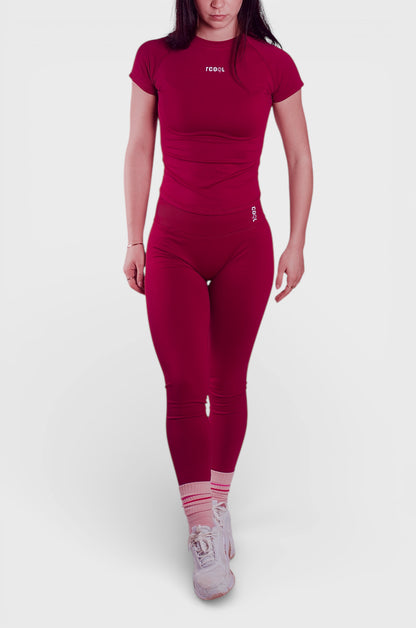 TCOOL STRUCTURE CERRY (LEGGINGS)