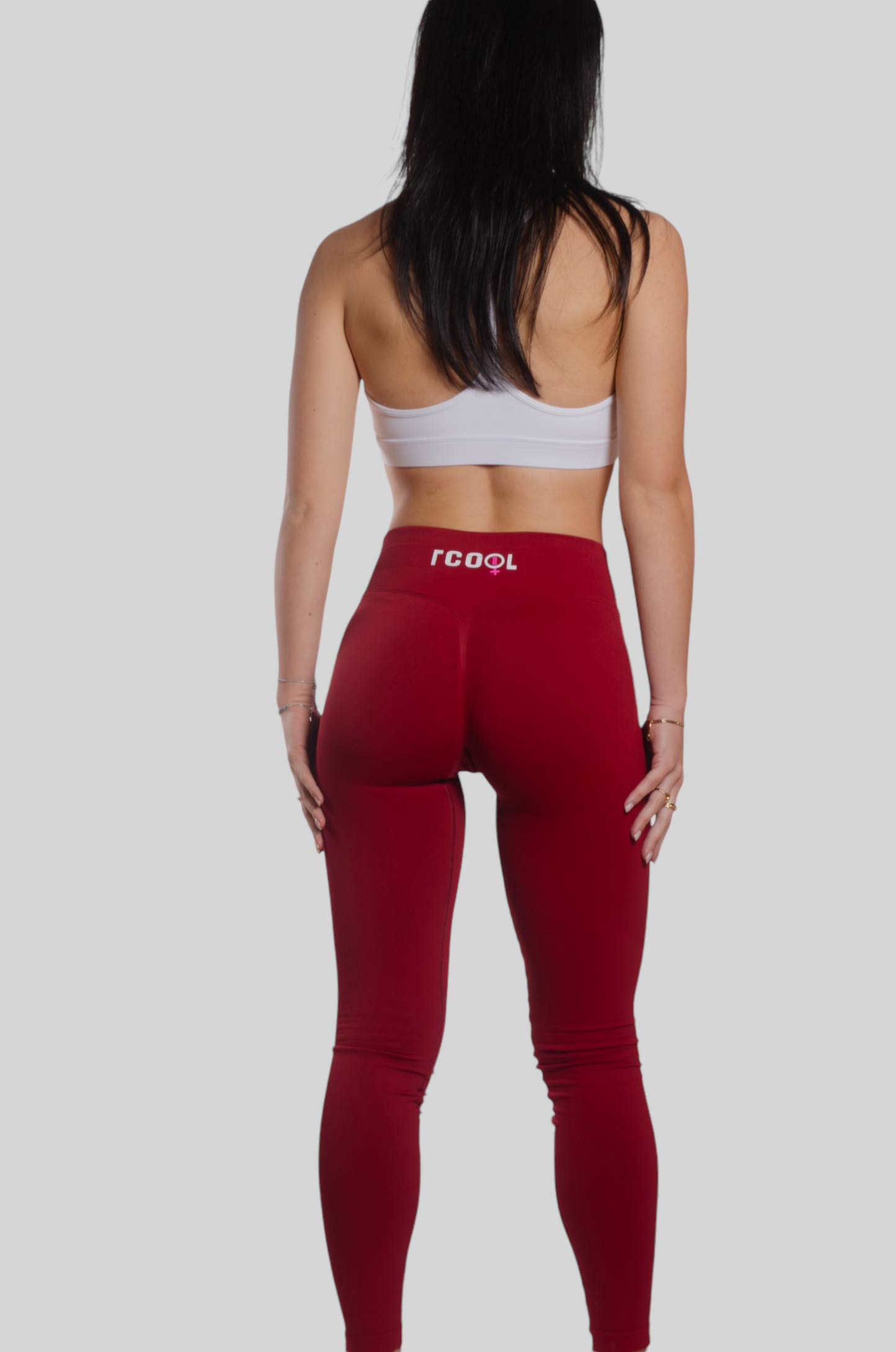 TCOOL INVISIBLE PUSH-UP BLACK-CHERRY (LEGGINGS)