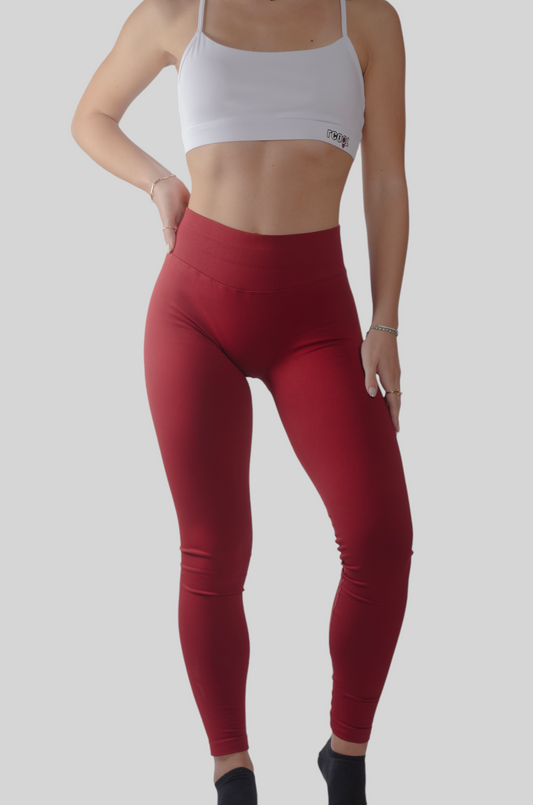 TCOOL INVISIBLE PUSH-UP BLACK-CHERRY (LEGGINGS)