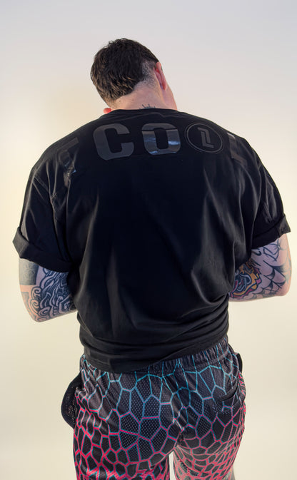 TCOOL OVERSIZE PERFORMANCE-BLACK