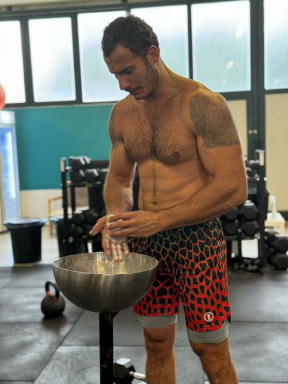 TCOOL MESH - LINEA DRAGON-GREEN/ORANGE