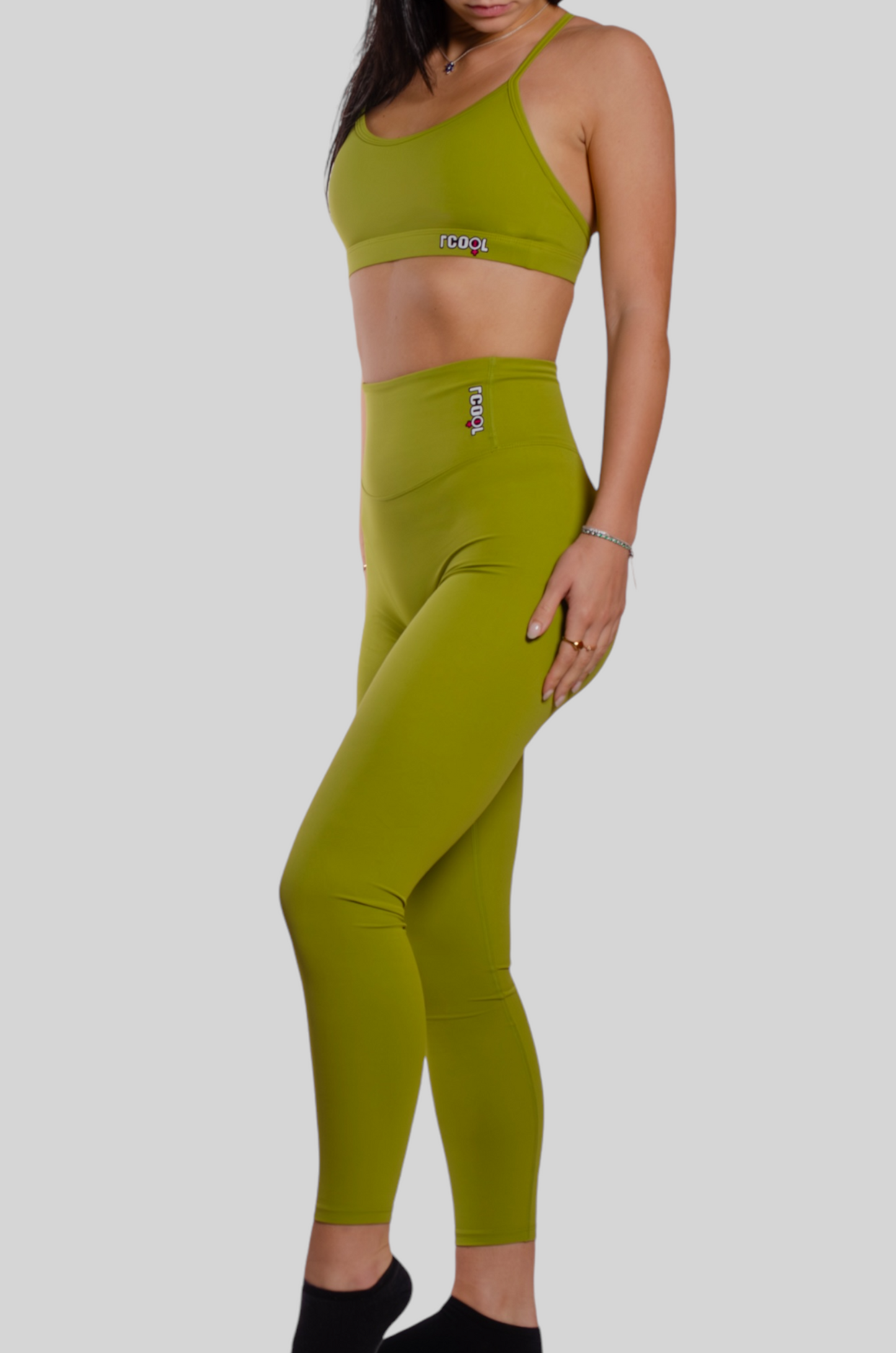 TCOOL MANDALA LIME GREEN (LEGGINGS)