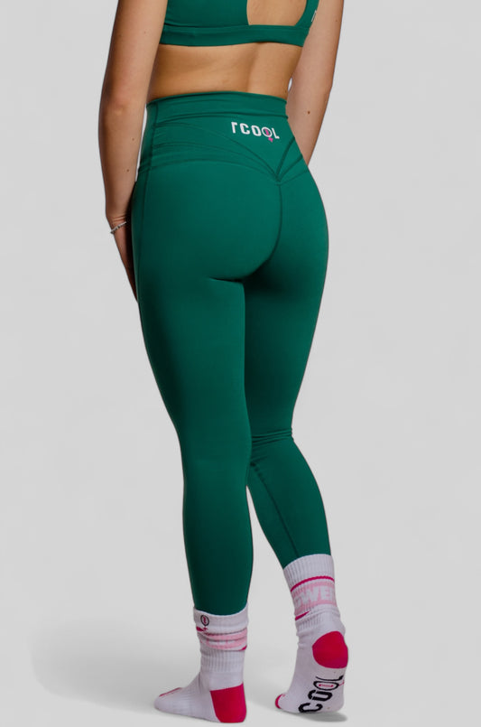 TCOOL SUPPORT ACTIVE EMERALD (LEGGINGS)