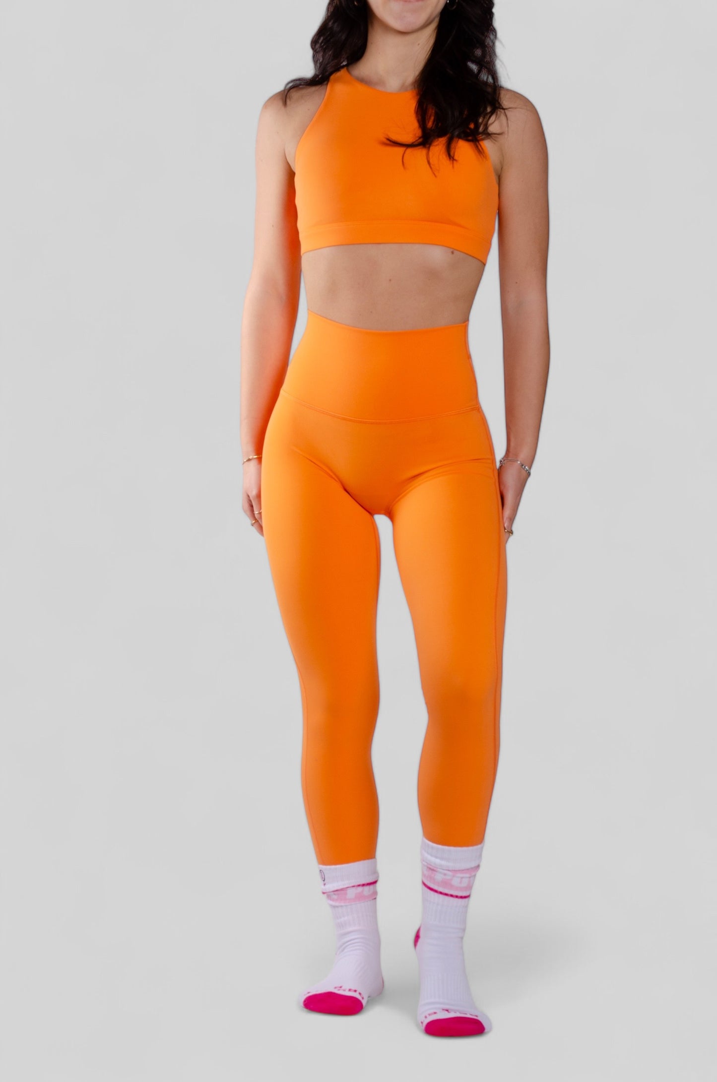 TCOOL SUPPORT ACTIVE ORANGE (LEGGINGS)