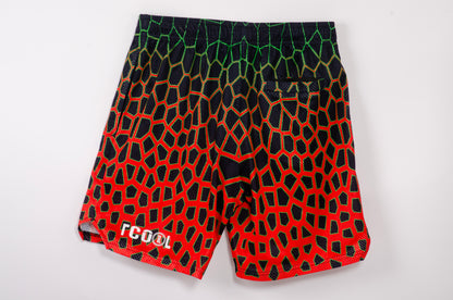 TCOOL MESH - LINEA DRAGON-GREEN/ORANGE